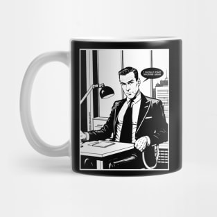 White Collar Stress Mug